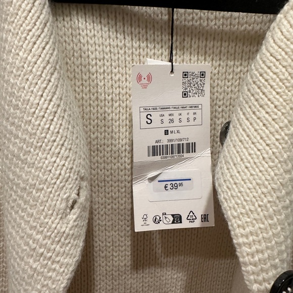 Zara Knit Cardigan NWT - Picture 4 of 4
